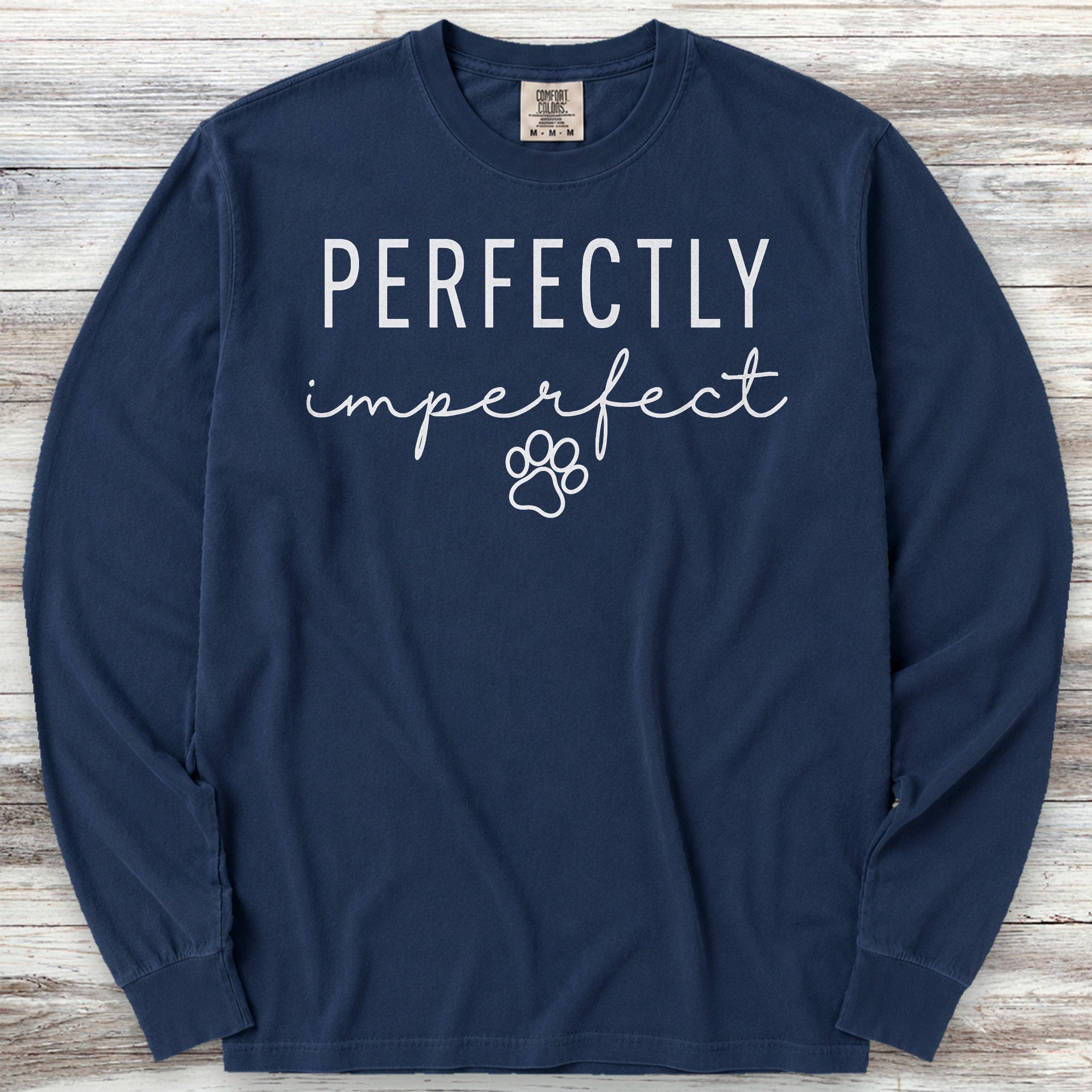 Perfect Long Sleeve Tee - True Navy