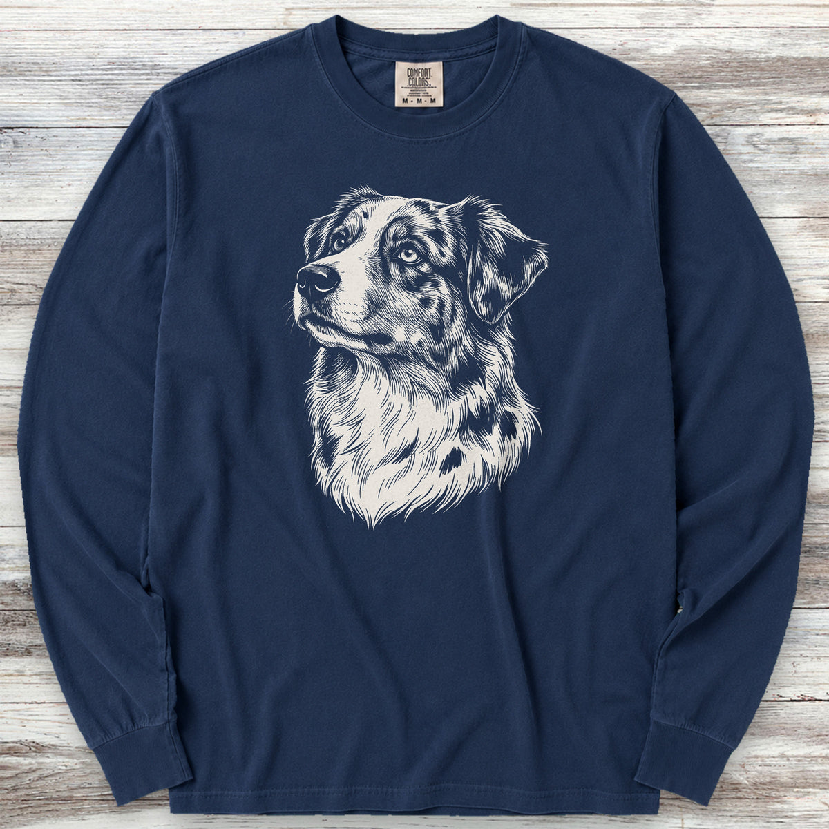 American Shepherd Loyalty Long Sleeve Tee - True Navy