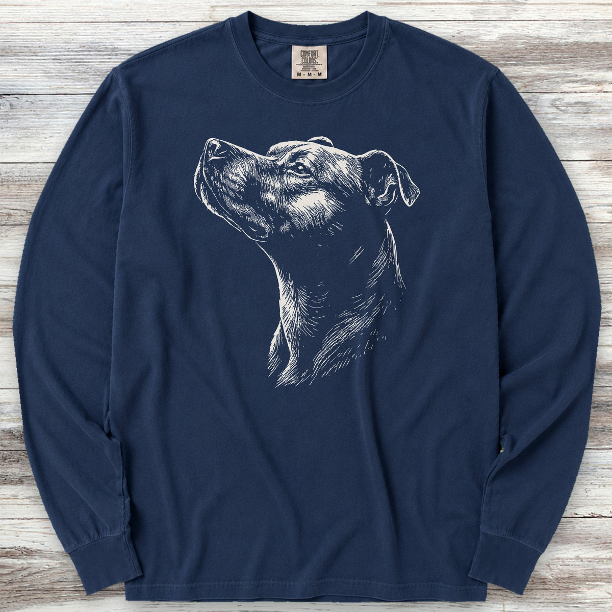 Pit Bull Loyalty Long Sleeve Tee - True Navy