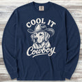 Labrador Retriever Cool It Long Sleeve Tee - True Navy