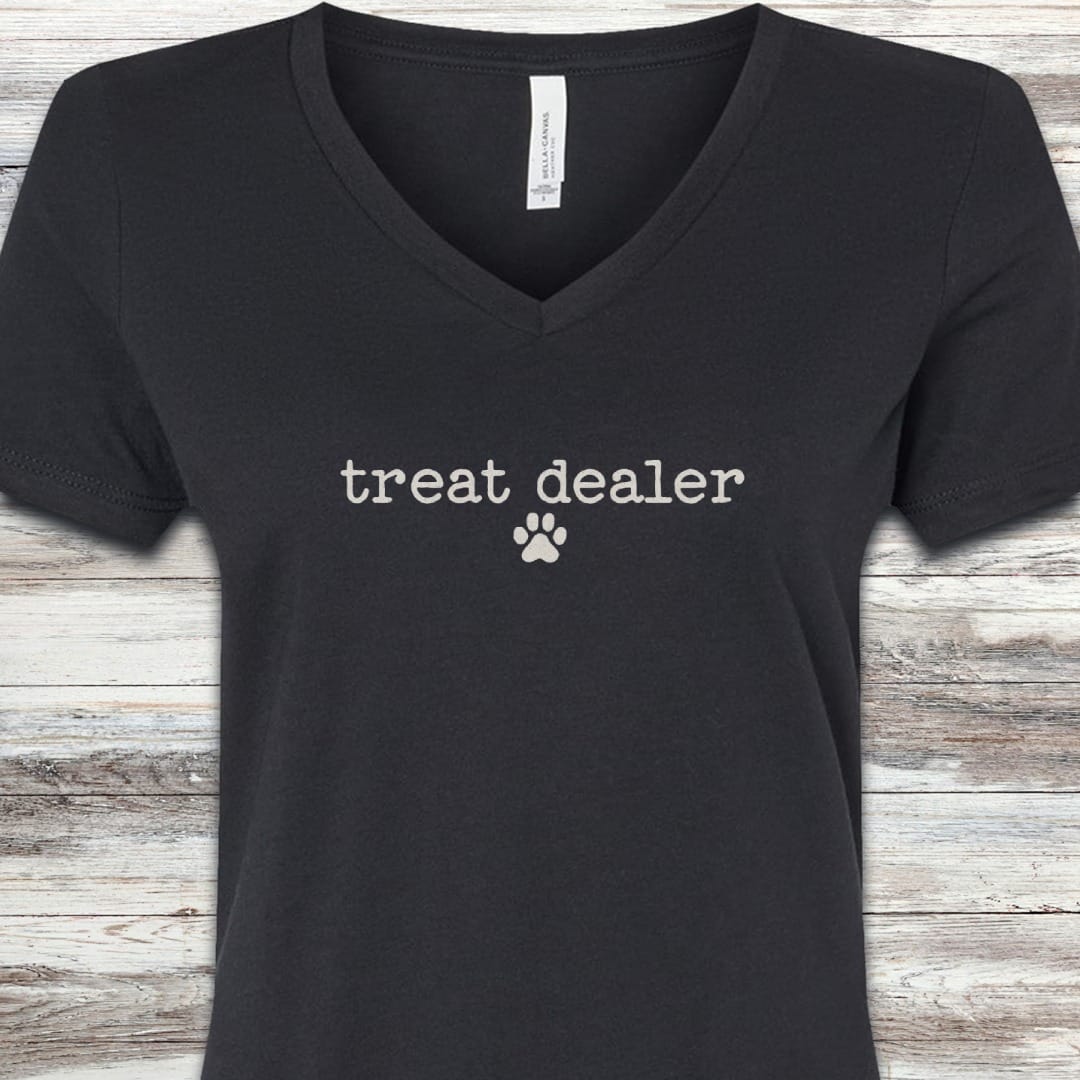 Vintage Treat Dealer V-Neck Tee