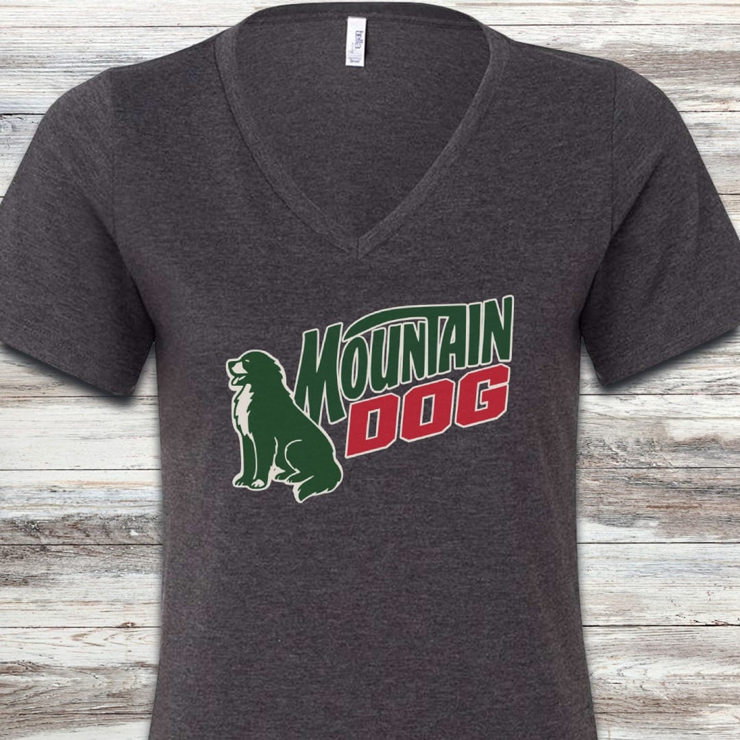 Bernese Mountain Dog V-Neck Tee