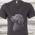 Doodle Loyalty V-Neck Tee