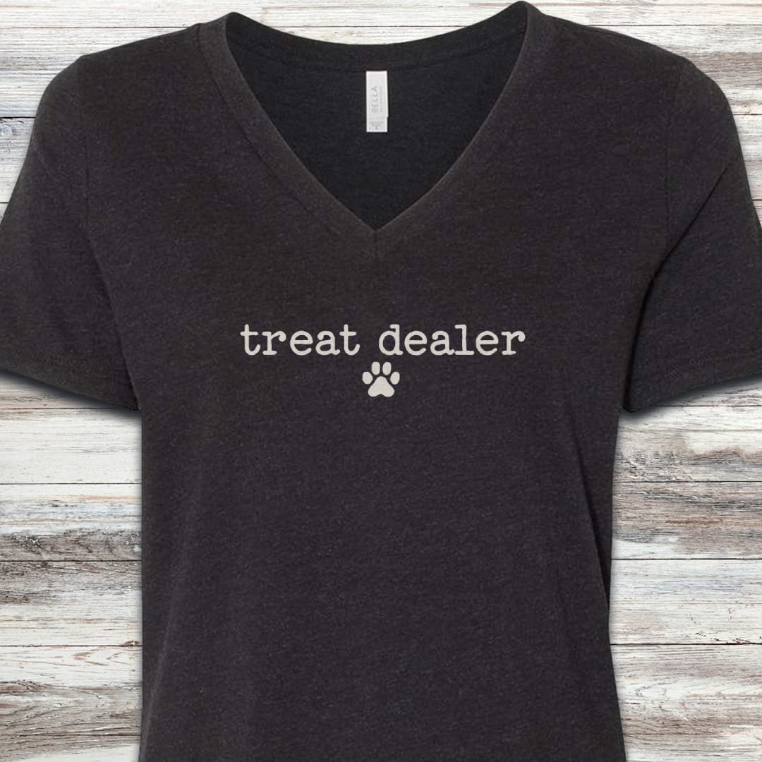 Vintage Treat Dealer V-Neck Tee