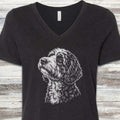Bernedoodle Loyalty V-Neck Tee