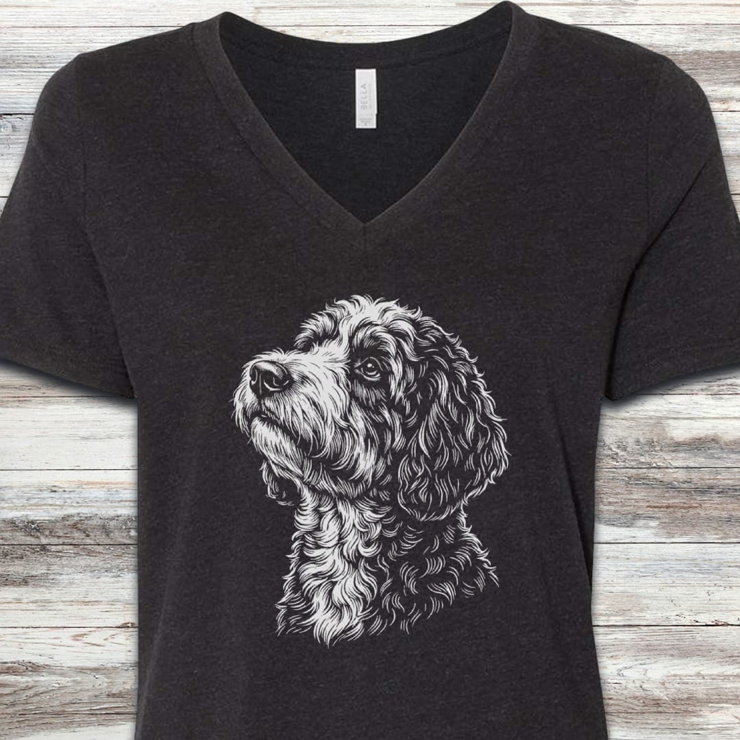 Bernedoodle Loyalty V-Neck Tee