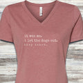 I let the dogs out V-Neck