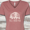 Australian Shepherd Herd You V-Neck Tee