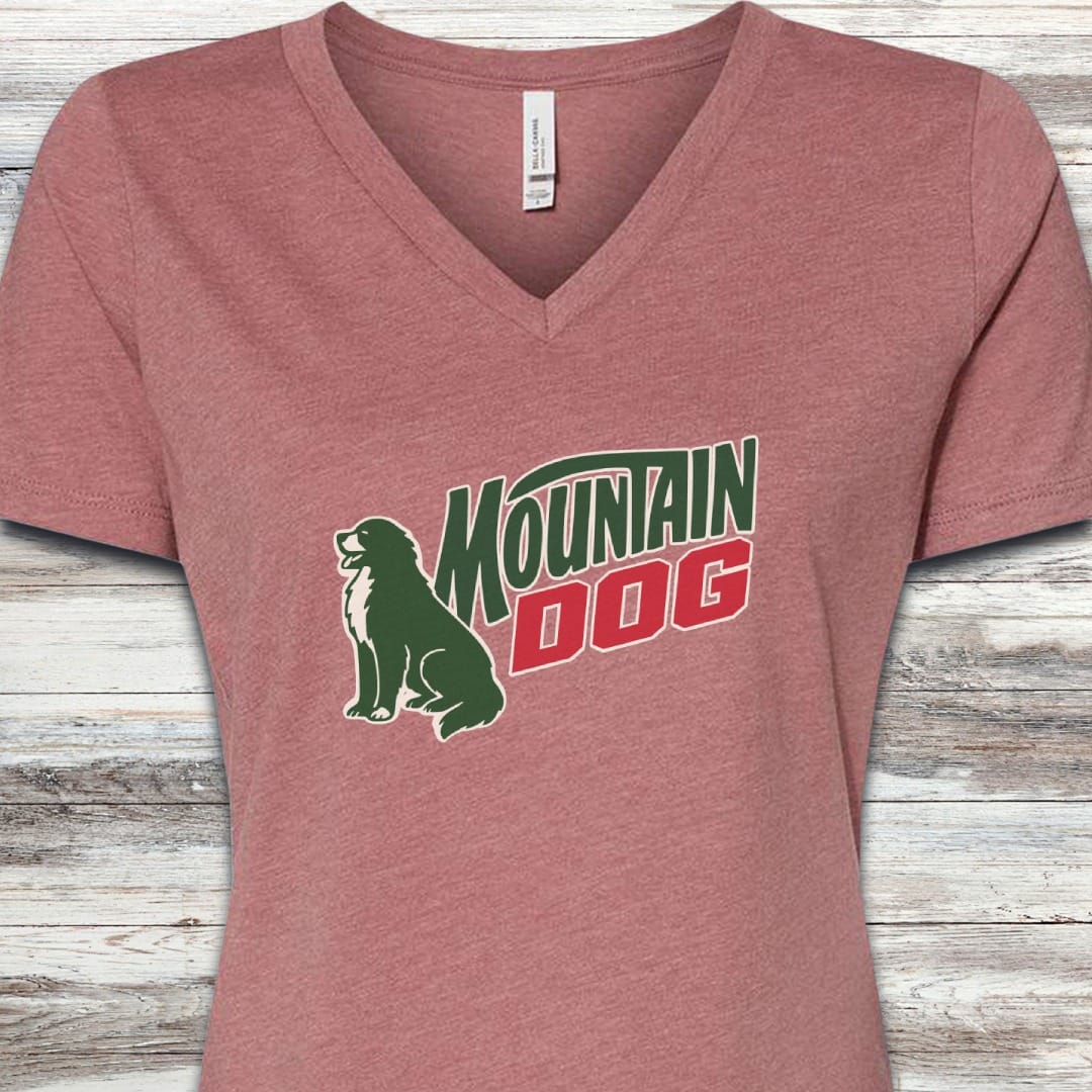 Bernese Mountain Dog V-Neck Tee