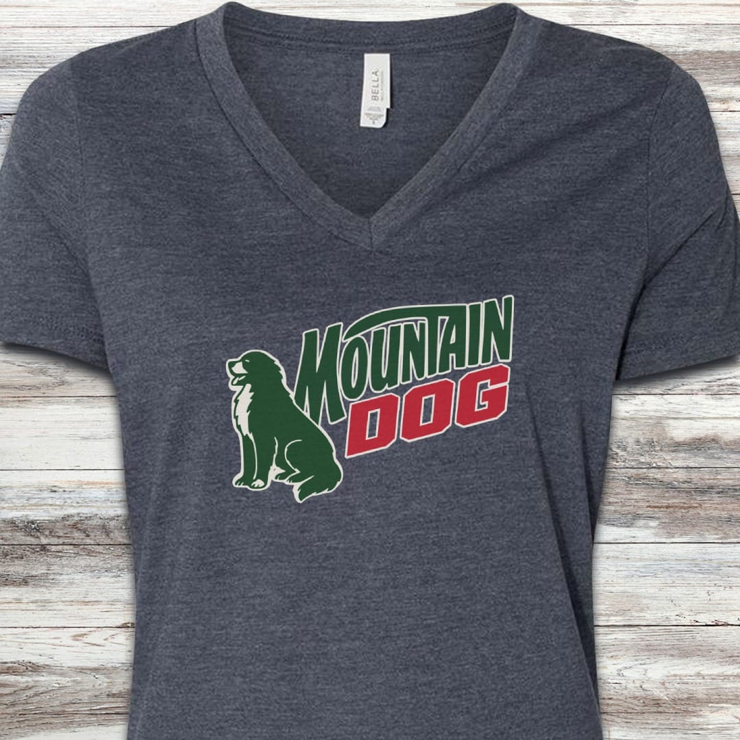 Bernese Mountain Dog V-Neck Tee