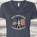 Border Collie All American V-Neck