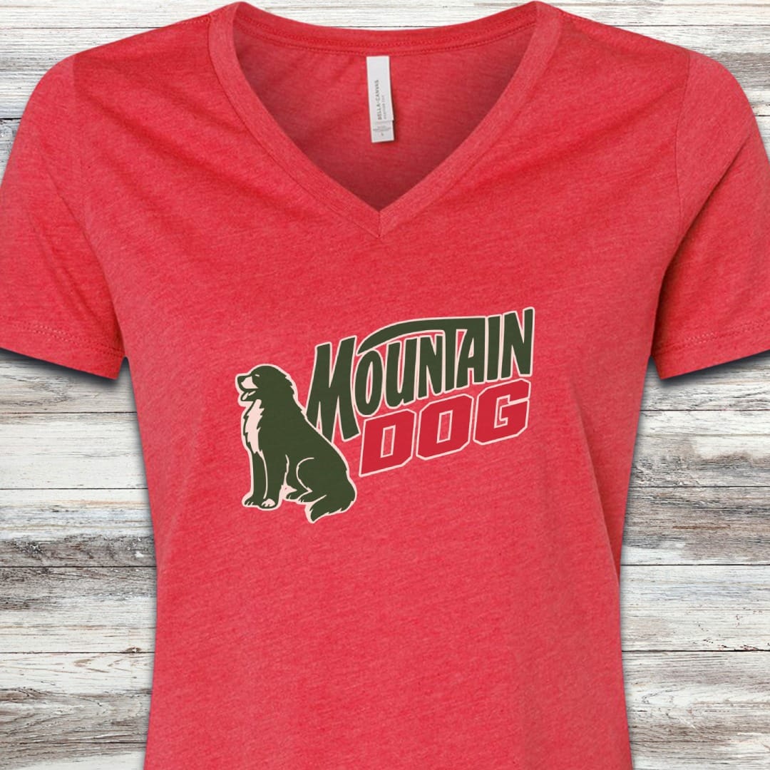 Bernese Mountain Dog V-Neck Tee