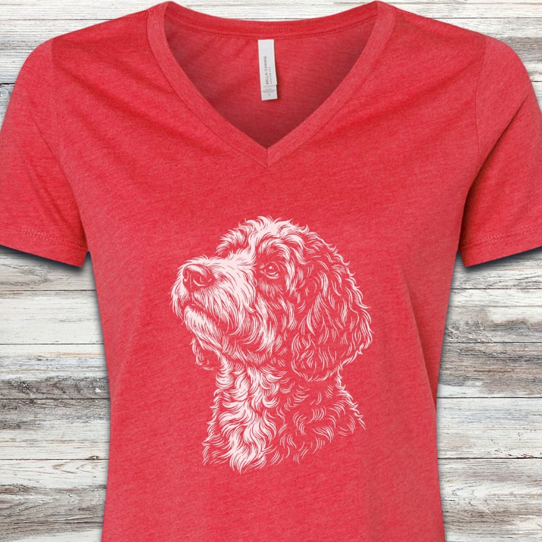 Bernedoodle Loyalty V-Neck Tee