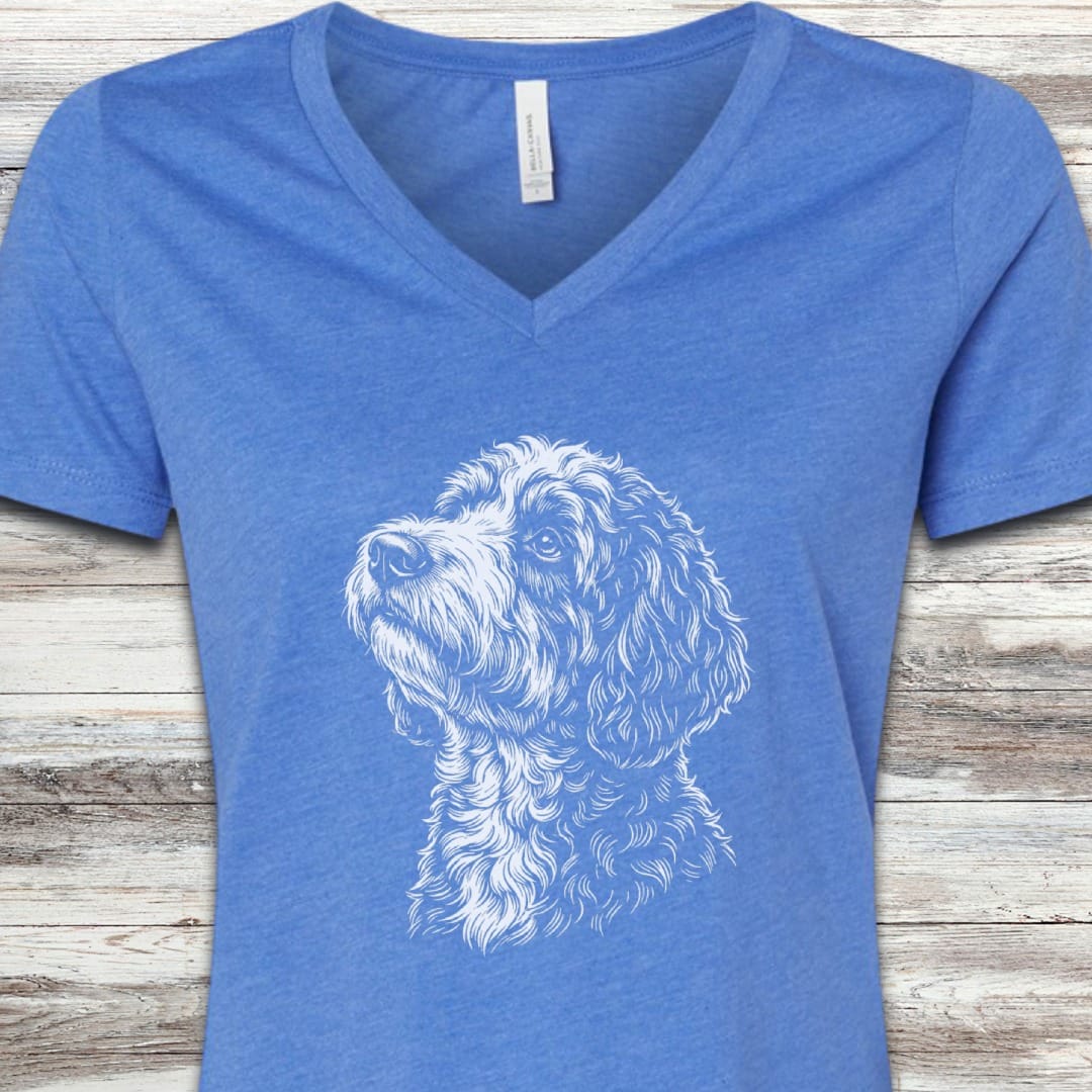 Bernedoodle Loyalty V-Neck Tee