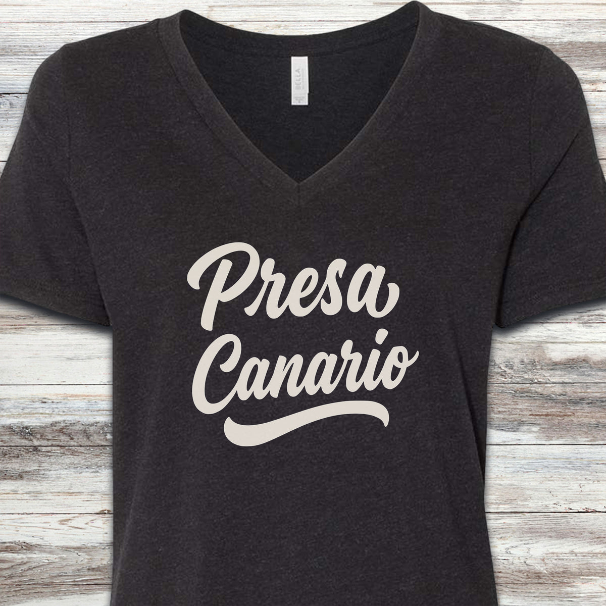 Presa Canario Team V-Neck Tee - Black Heather