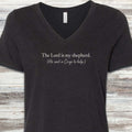 Corgi Sent V-Neck Tee - Black Heather