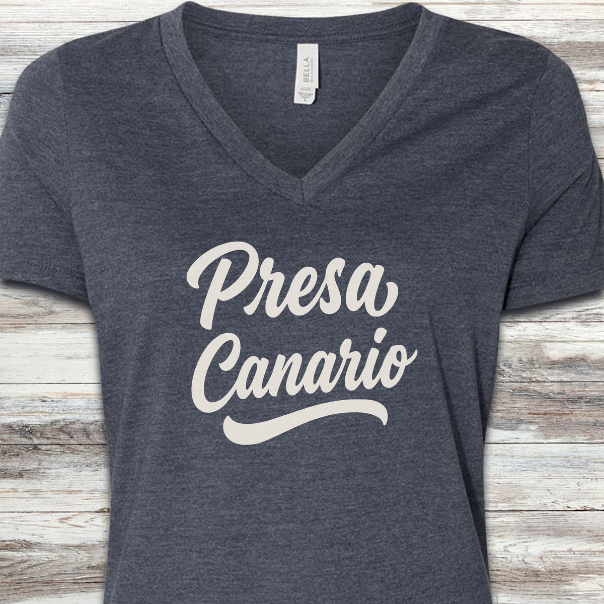 Presa Canario Team V-Neck Tee - Heather Navy