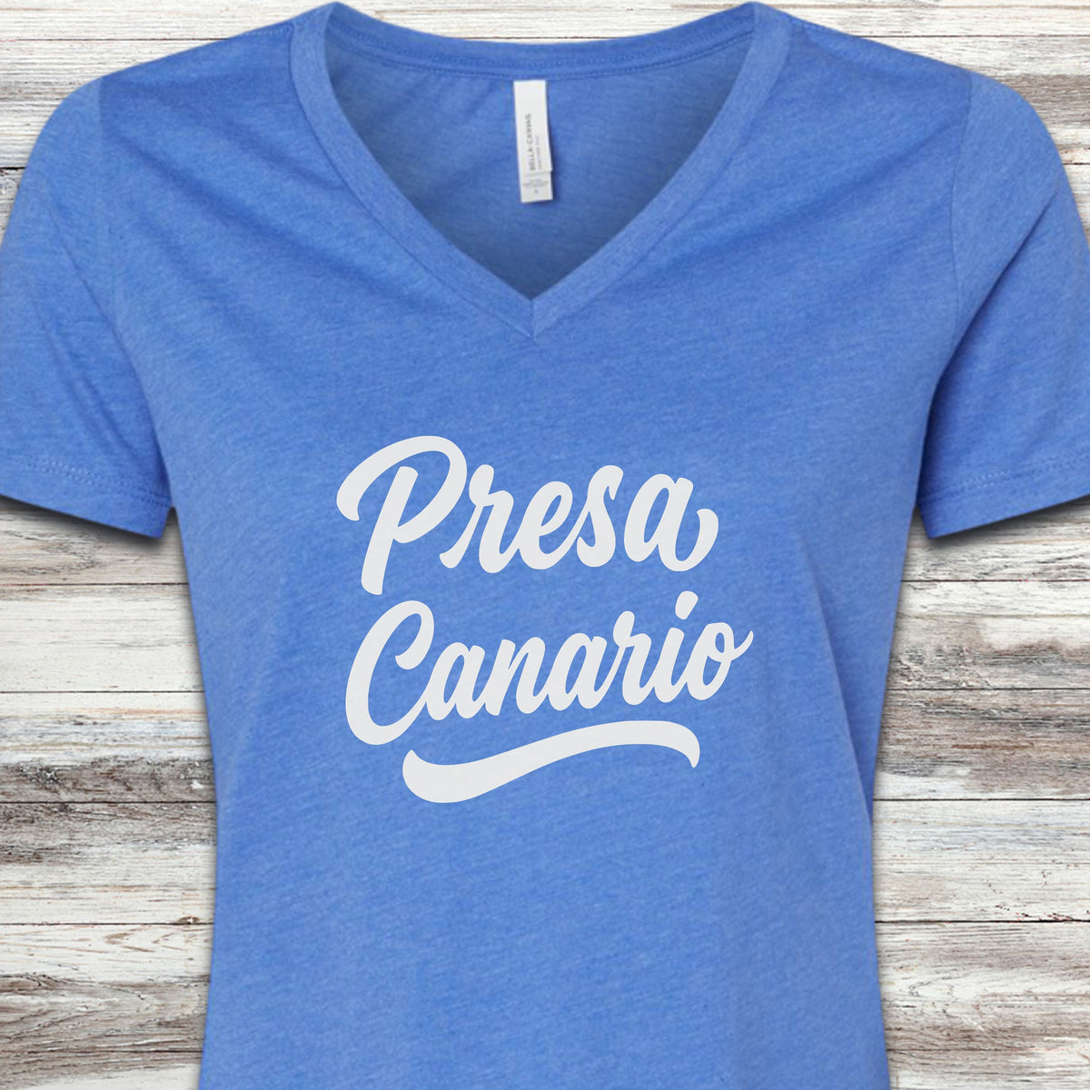 Presa Canario Team V-Neck Tee - Heather True Royal