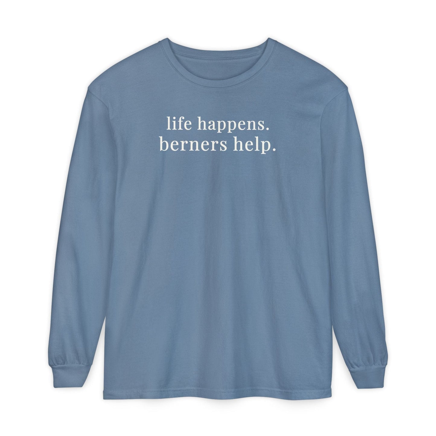 Bernese Mountain Dogs Help Long Sleeve Tee