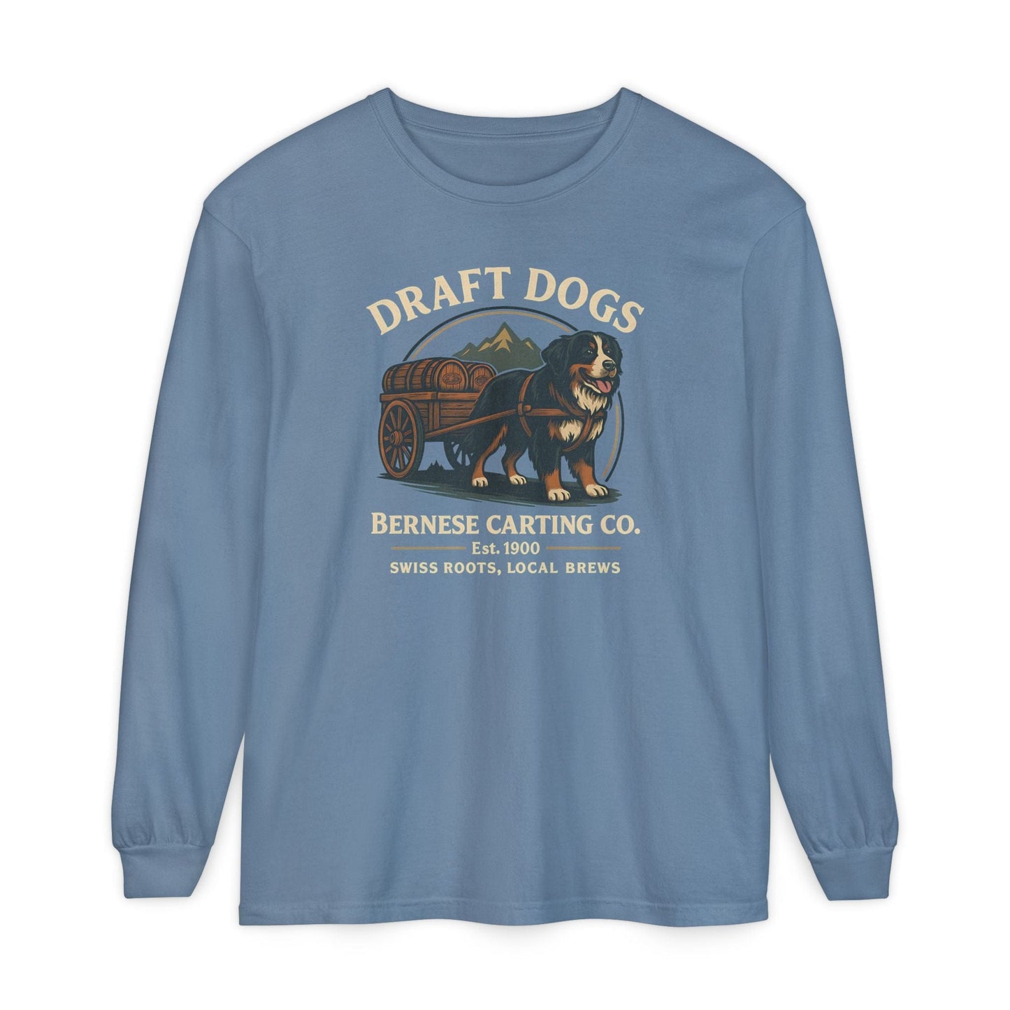 Bernese Mountain Dog Draft Dogs Long Sleeve Tee