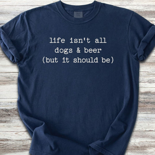 Dogs & Beer - Navy