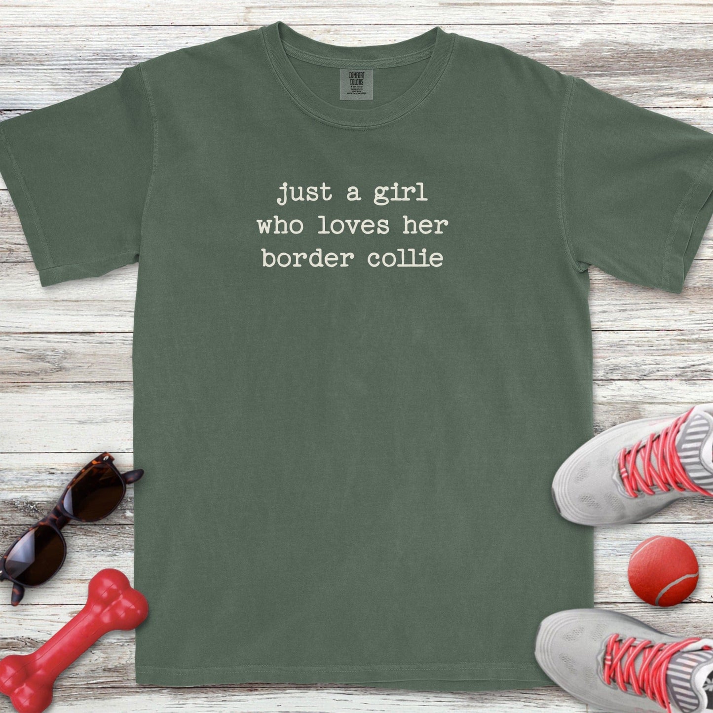 Border Collie Girl T-Shirt