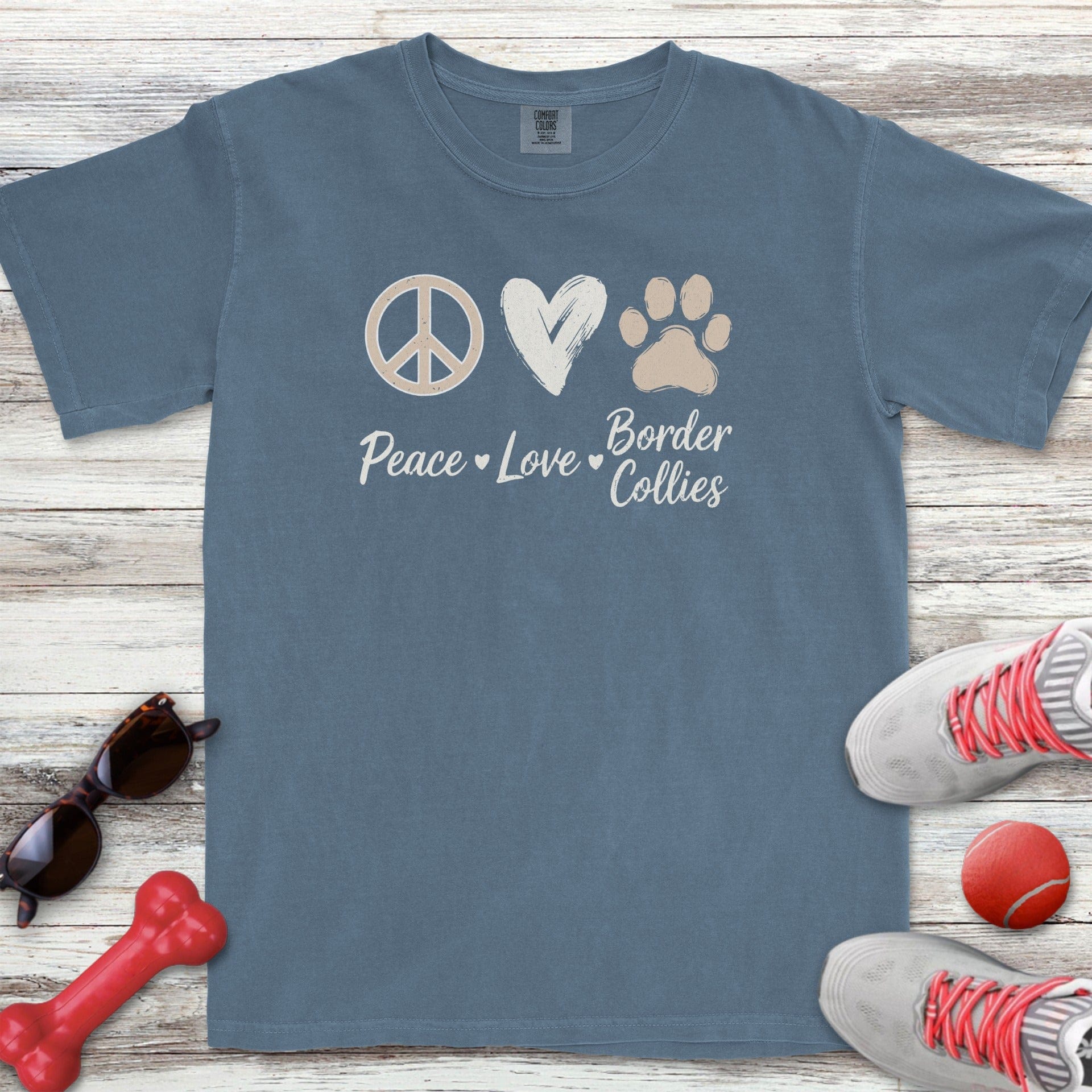 Border Collie Peace T-Shirt