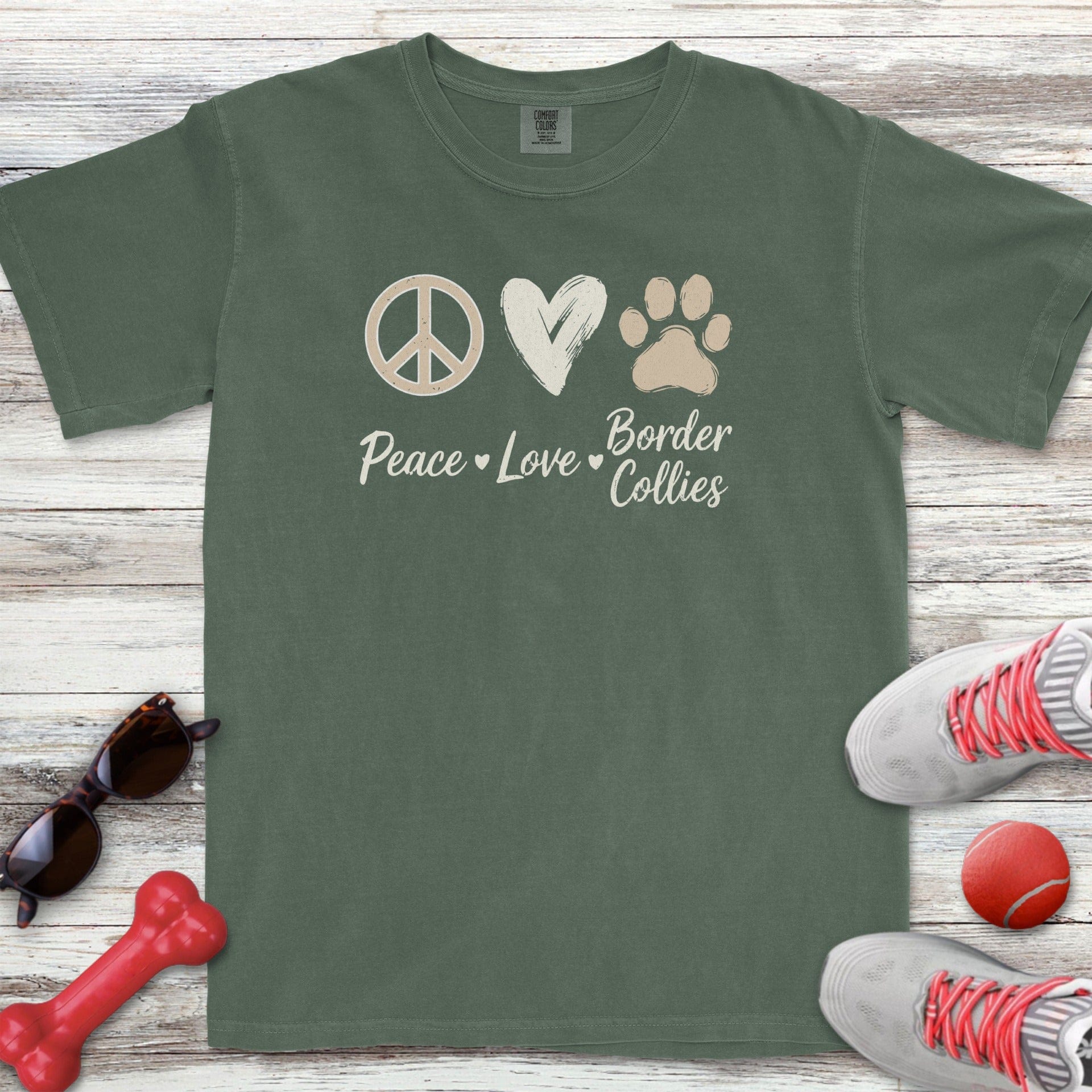 Border Collie Peace T-Shirt