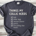 Collie Herding List T-Shirt