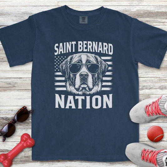 Saint Bernard Nation T-Shirt