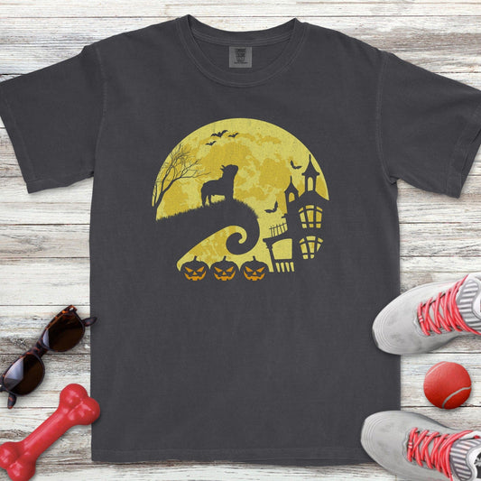 Frenchie Halloween Moon T-Shirt