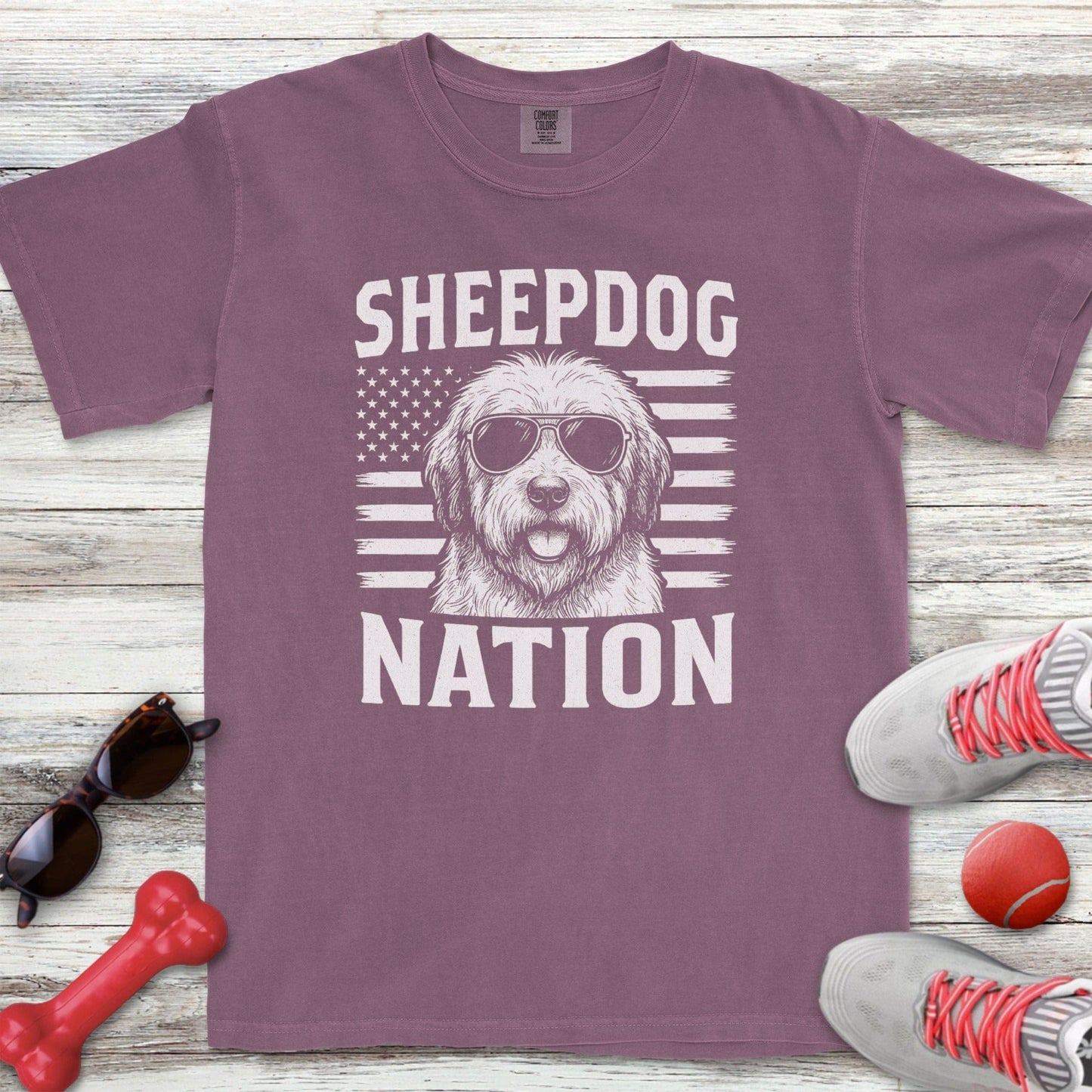 Old English Sheepdog Nation T-Shirt