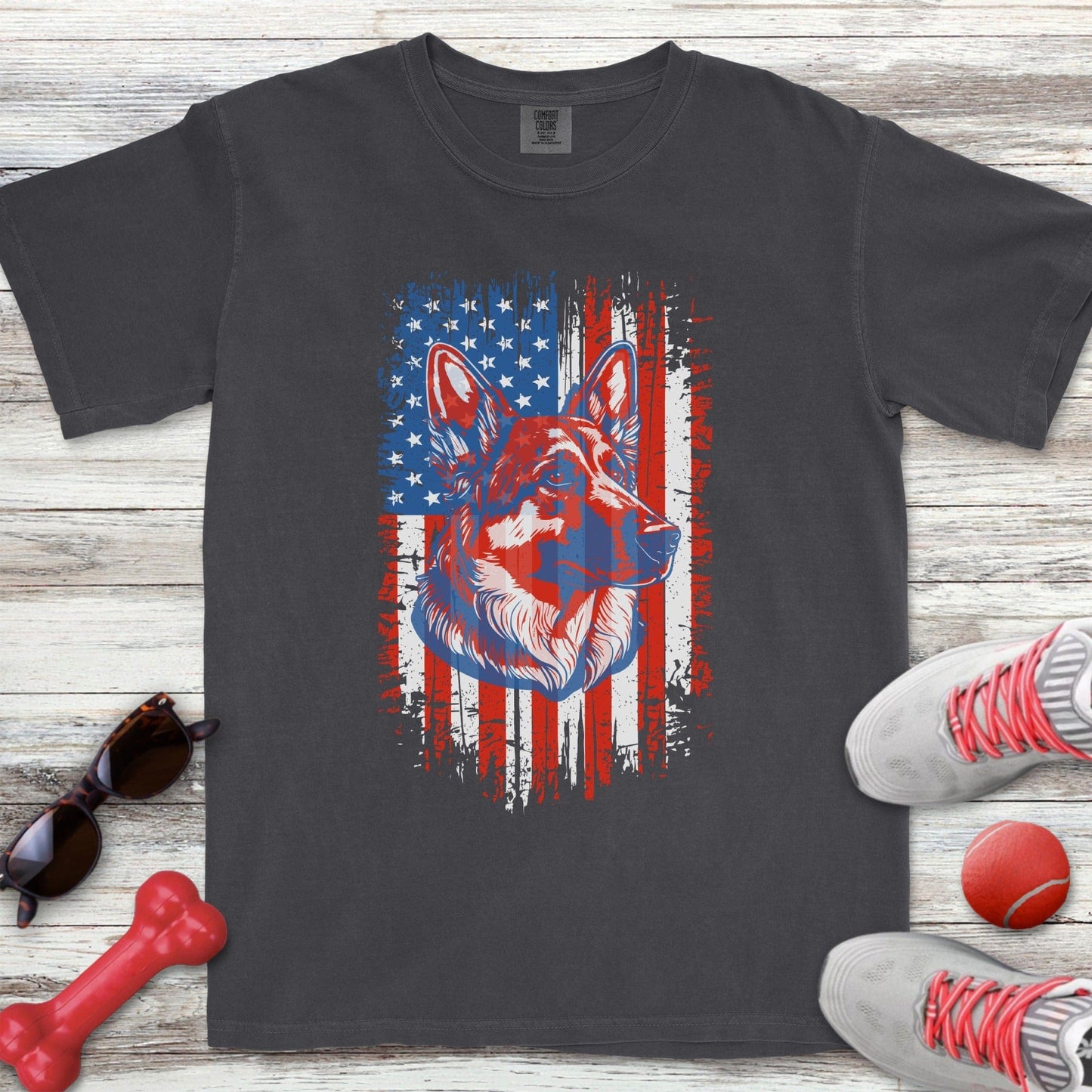 German Shepherd USA T-Shirt
