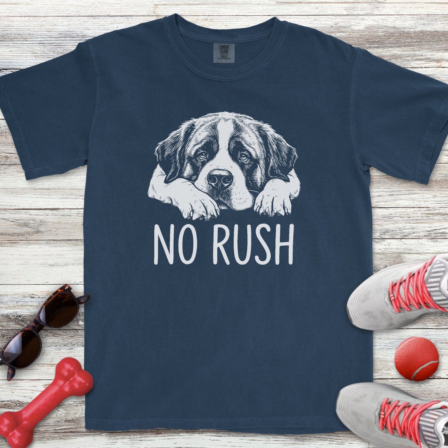Saint Bernard No Rush T-Shirt
