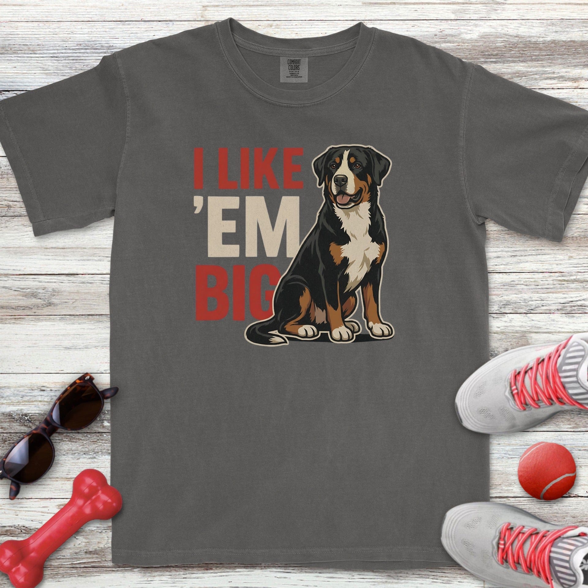 Swiss Mountain Dog Big T-Shirt