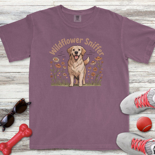 Golden Wildflower Sniffer T-Shirt