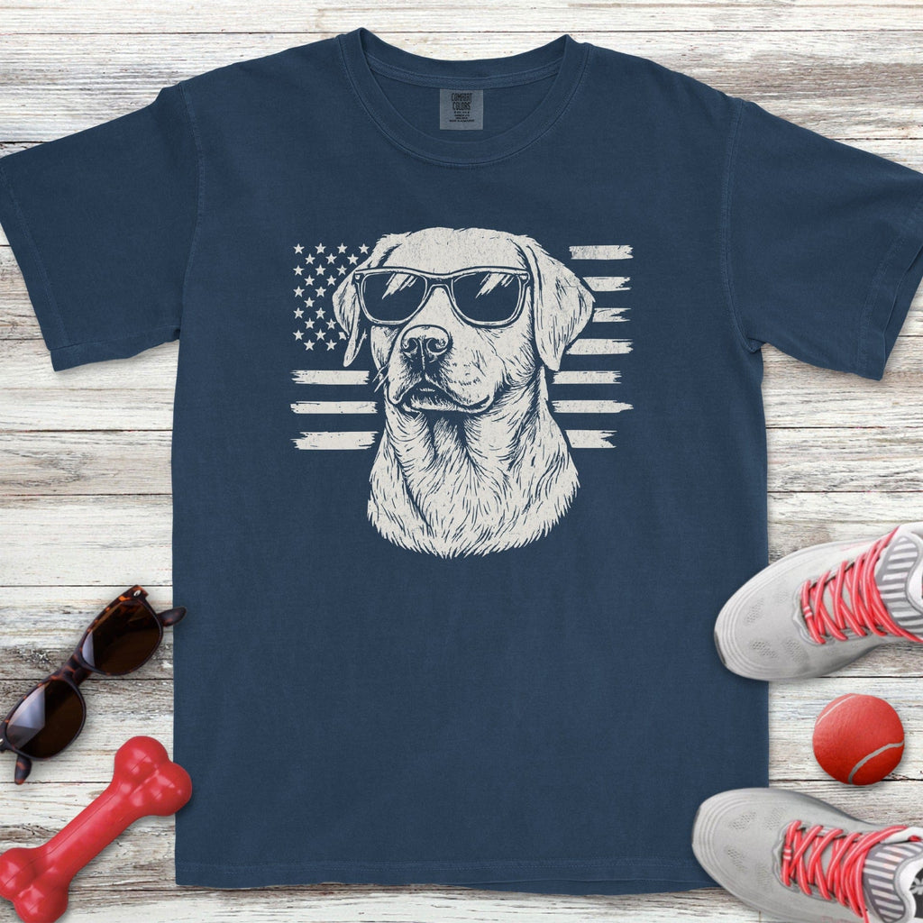 Labrador Retriever Flag T-Shirt