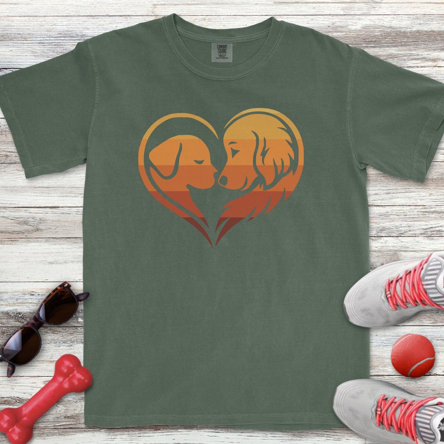 Retro Sun Logo T-Shirt