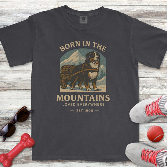 Bernese Mountain Dog Born T-Shirt