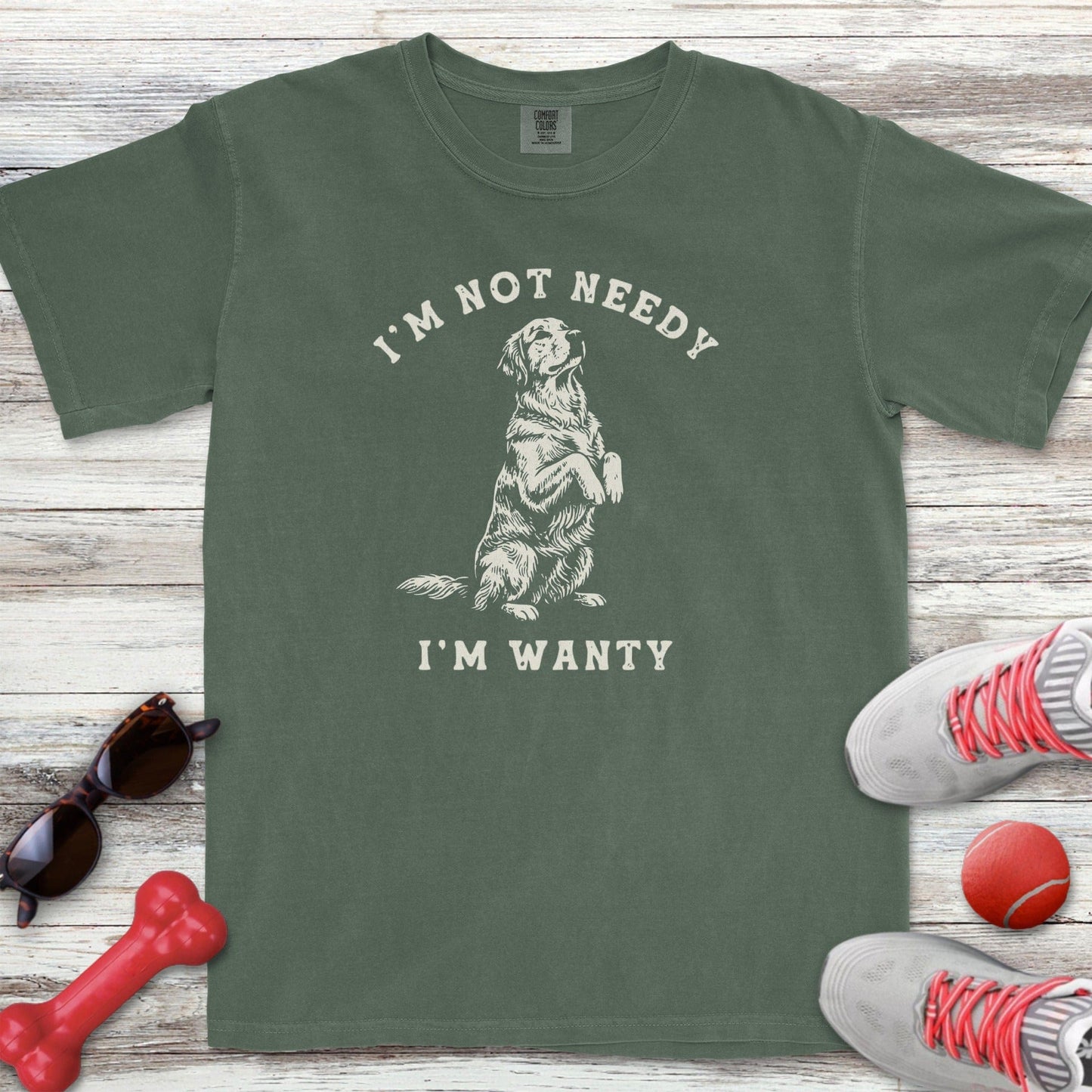 I'm Not Needy Golden T-Shirt