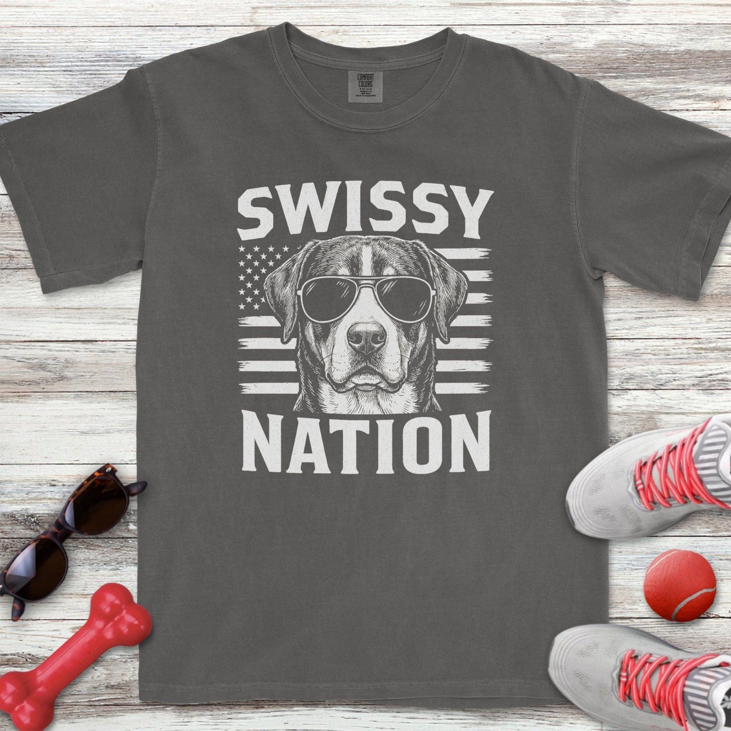 Swiss Mountain Dog Nation T-Shirt