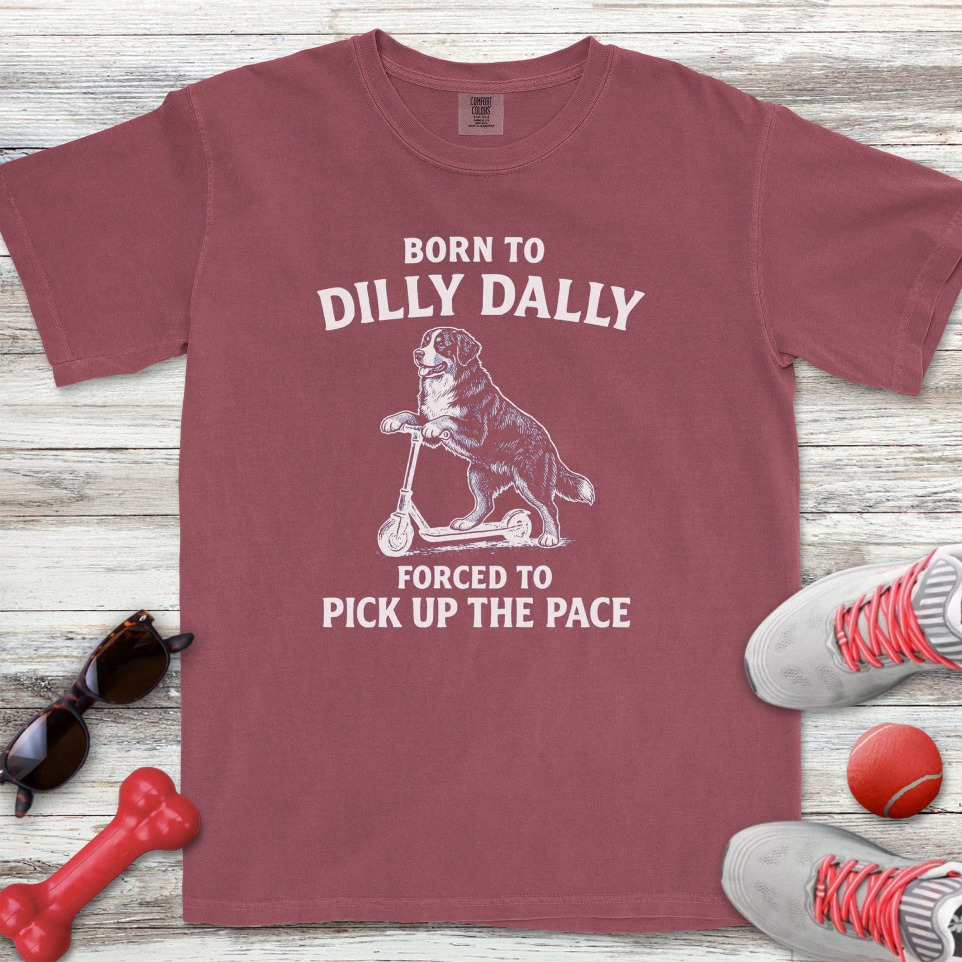 Bernese Mountain Dog Dilly Dally T-Shirt