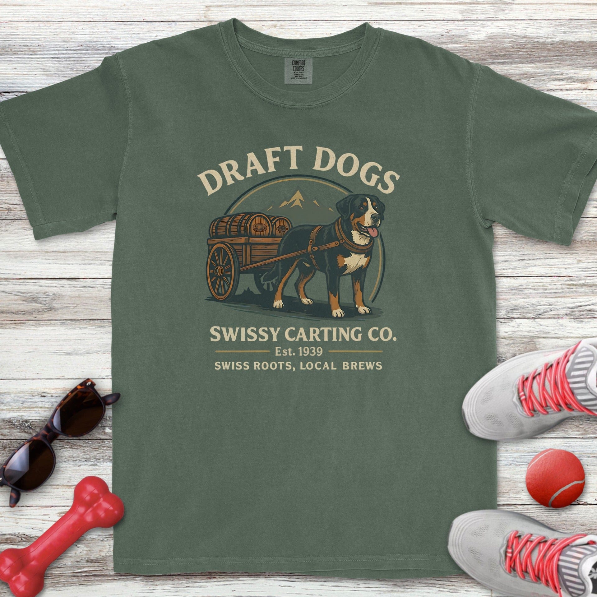 Swiss Mountain Dog Draft Dogs T-Shirt