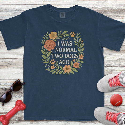 2 Dogs Ago Floral T-Shirt
