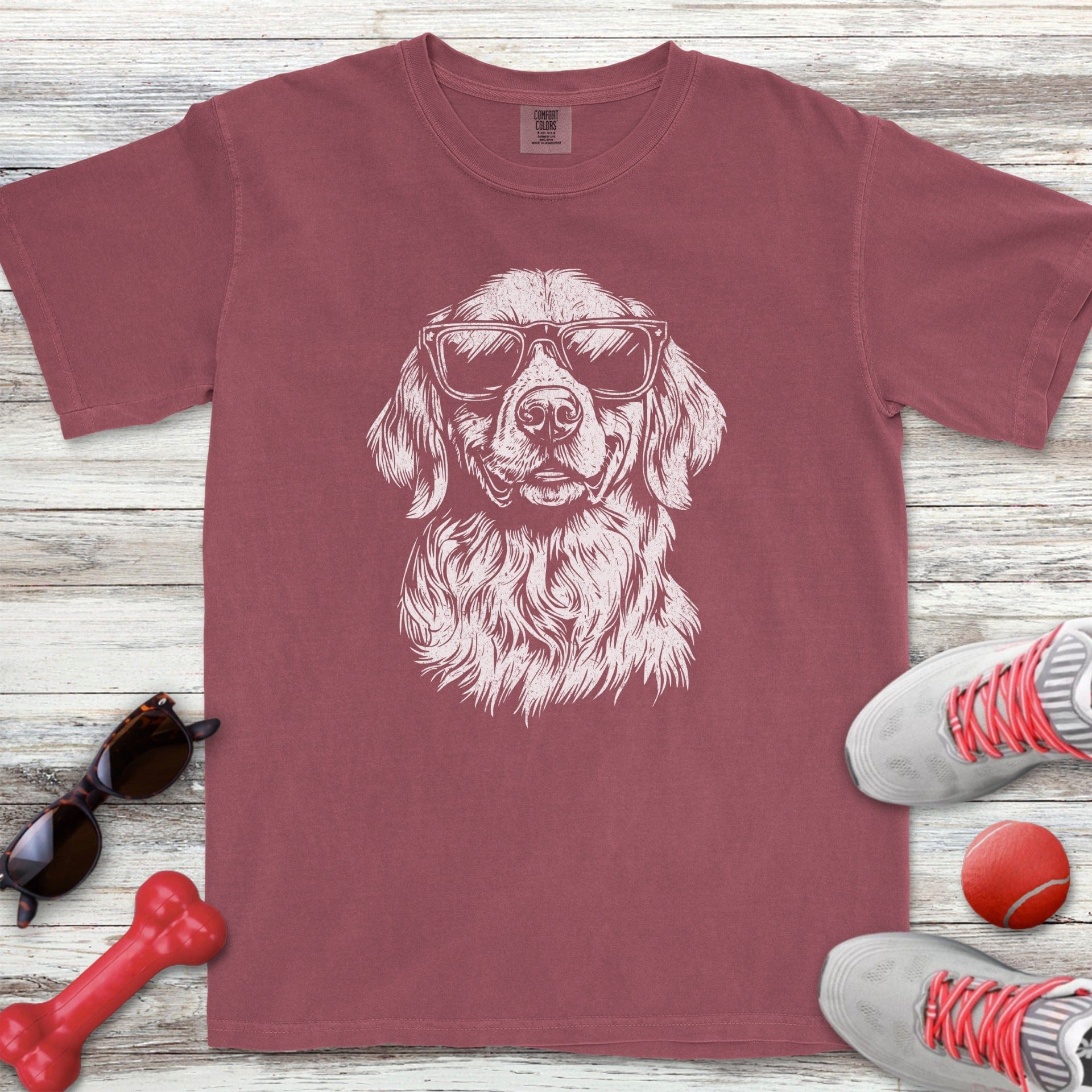 Sunny Golden Retriever T-Shirt