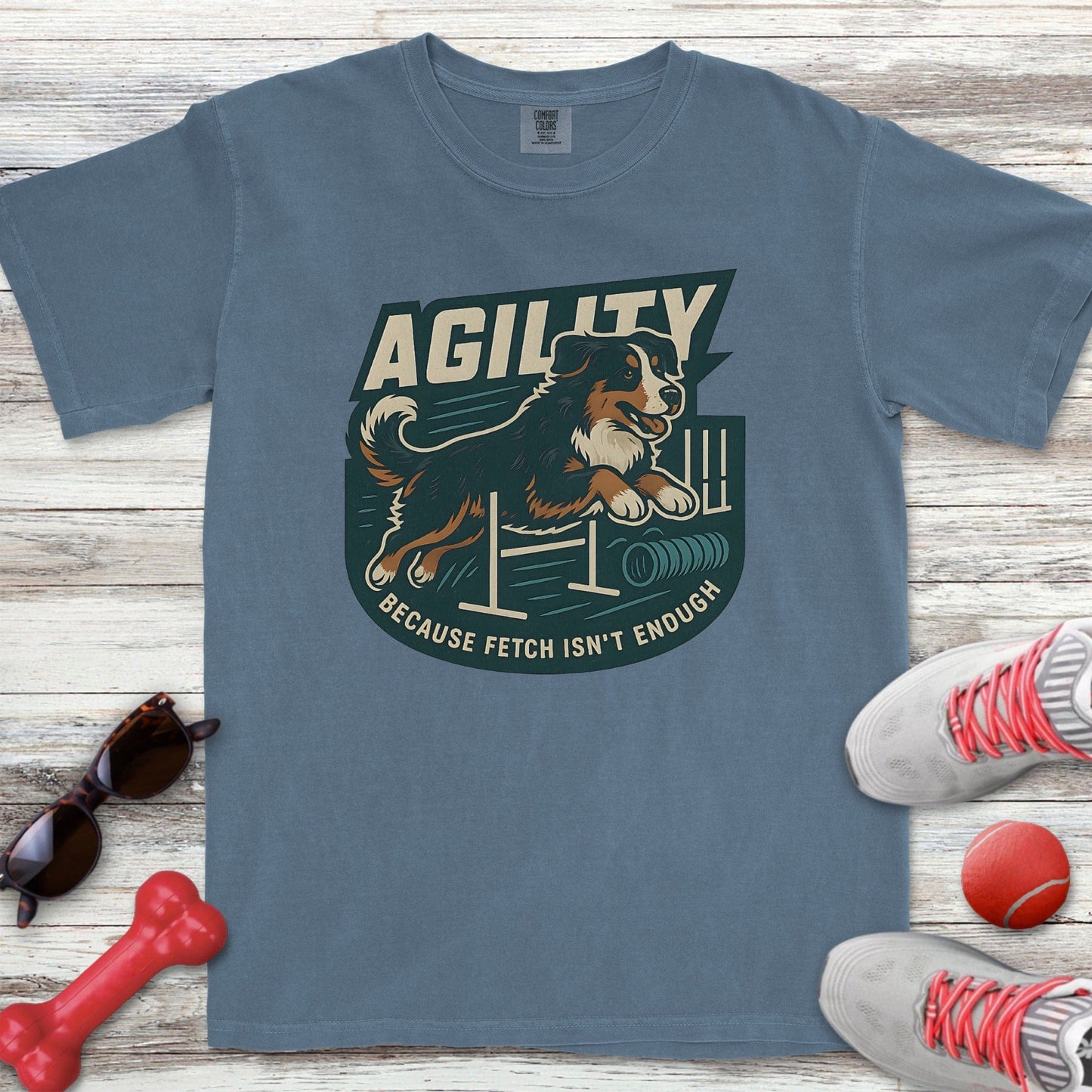 Bernese Mountain Dog Agility T-Shirt