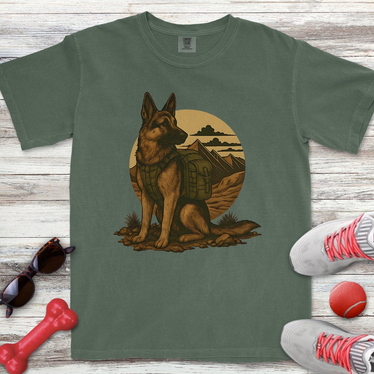 Adventure German Shepherd T-Shirt