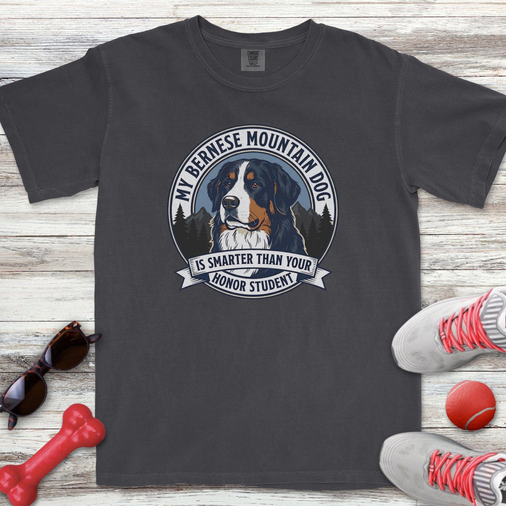 Bernese Mountain Dog Smart T-Shirt