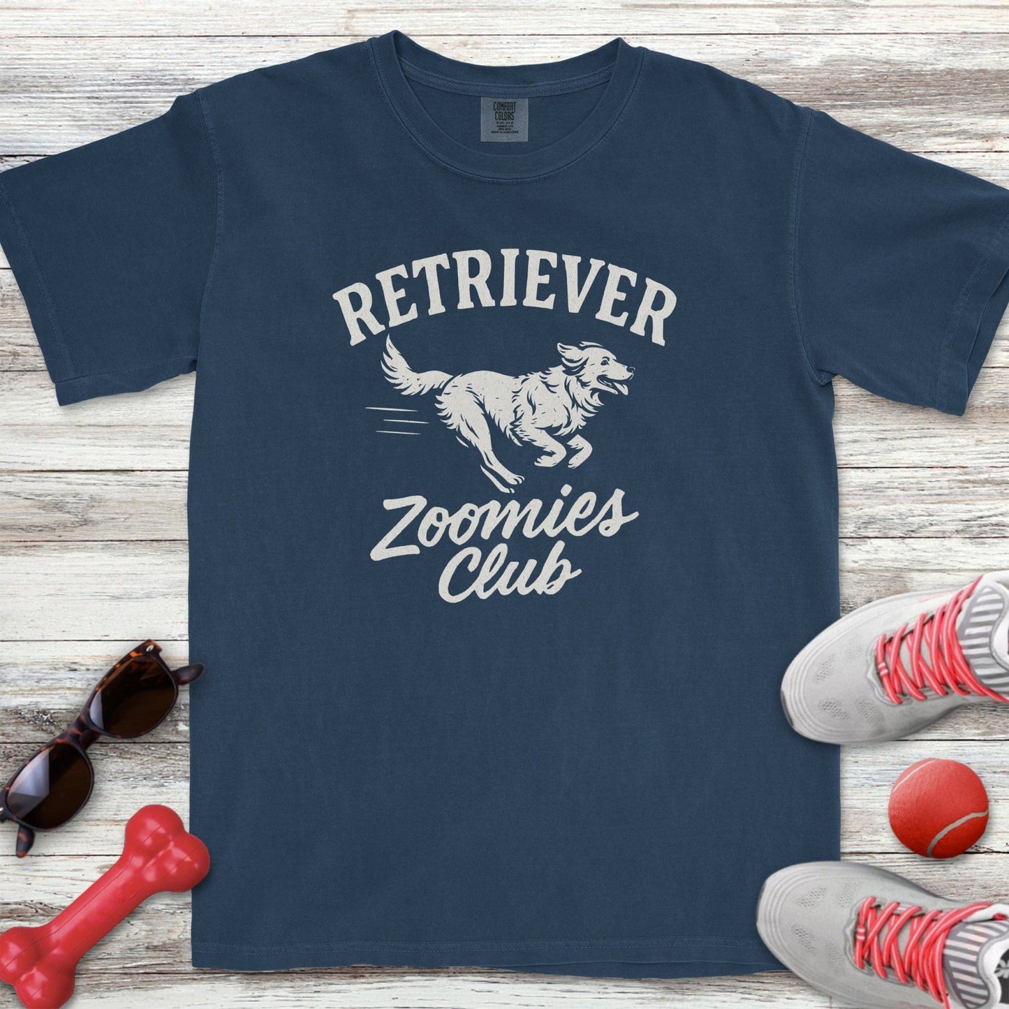 Golden Retriever Zoomies Club T-Shirt