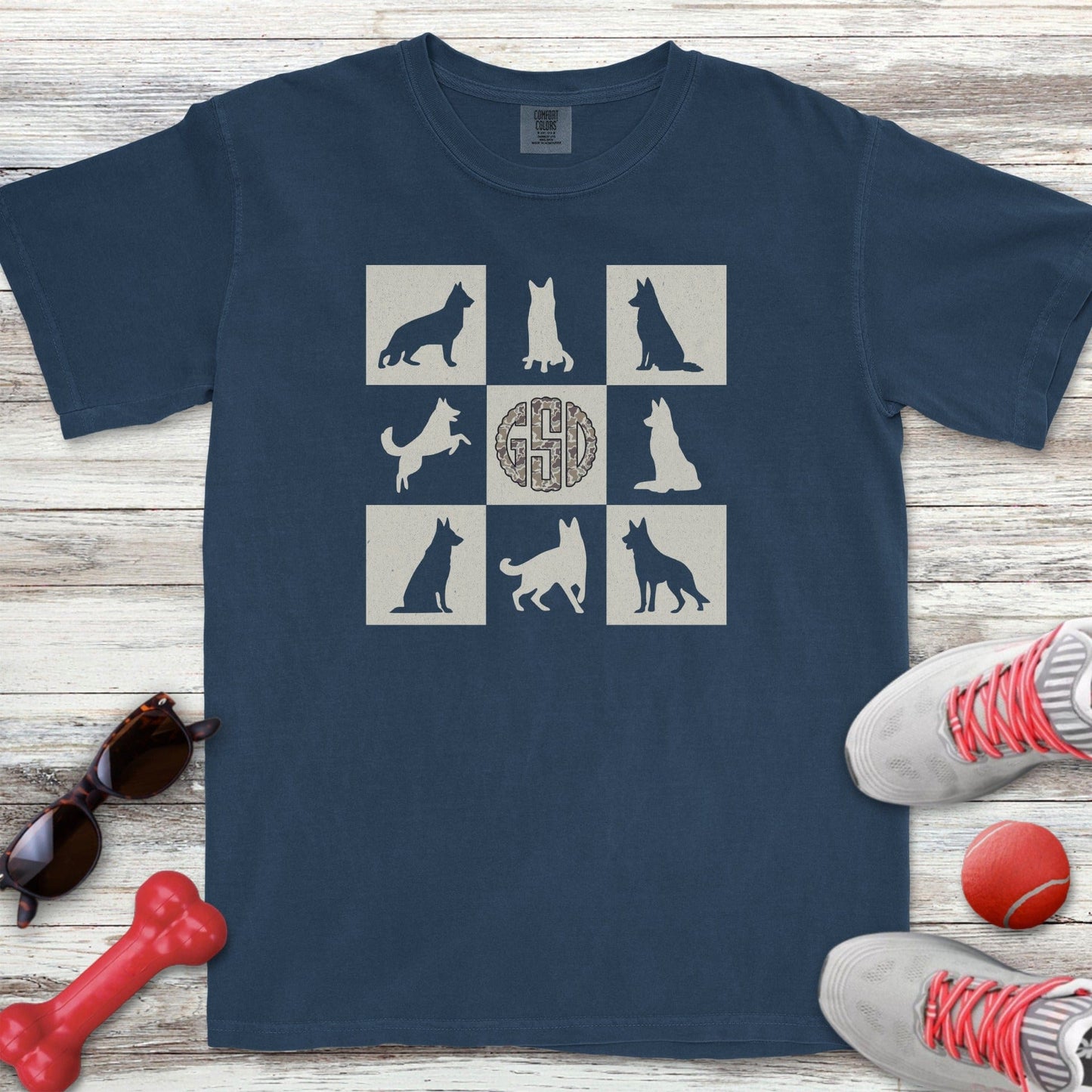 German Shepherd Silhouettes T-Shirt